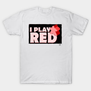 I Play Red T-Shirt